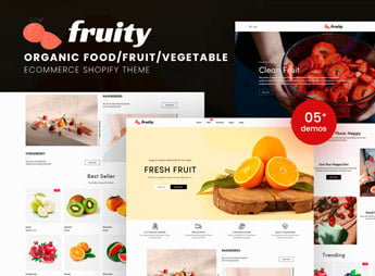 FruityFlavor – Organic Food e-Commerce Shopify