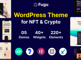 Fugu – NFT & Crypto WordPress Theme