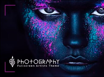 FullScreen Artist – Portfolio, Photography WordPress Theme
