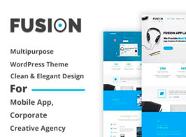 Fusion – Responsive Multipurpose WordPress Theme