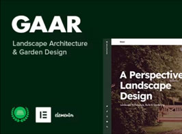 Gaar – Landscape Architecture & Garden Design WordPress Theme