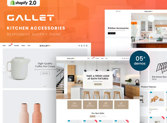 Gallet – Kitchen Accessories Shopify Theme