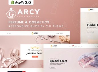 Garcy – Perfume & Cosmetics Responsive Shopify 2.0 Theme