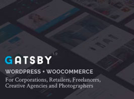 Gatsby – WordPress + eCommerce Theme