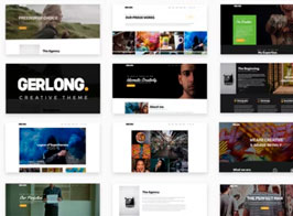 Gerlong – Responsive One & Multi Page Portfolio Theme