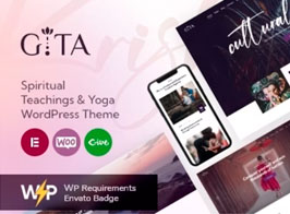 Gita – Spiritual Teachings & Yoga WordPress Theme