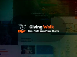 GivingWalk – Multipurpose Nonprofit WordPress Theme