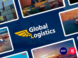 Global Logistics – Transportation & Warehousing WordPress Theme