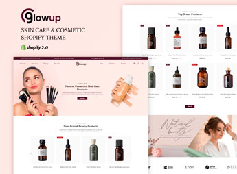 Glowup – Beauty Store Shopify Theme