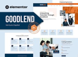 Goodlend – Venture Capital & Investment Elementor Template Kit