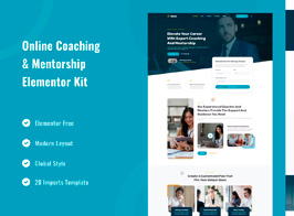 Goro – Online Coaching & Mentorship Elementor Template Kit