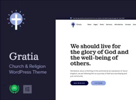 Gratia – Church & Religion WordPress Theme