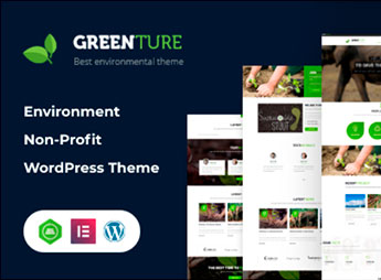 Greenture – Environment / Non-Profit WordPress Theme