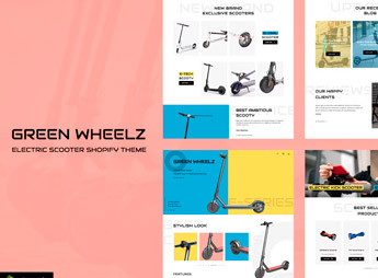 GreenWheelz – Single Product Shop Shopify OS 2.0