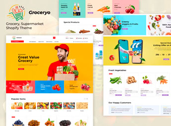 Groceryo – Grocery, Supermarket Shopify Theme