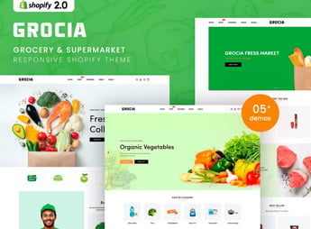 Grocia – Grocery & Supermarket Shopify 2.0 Theme