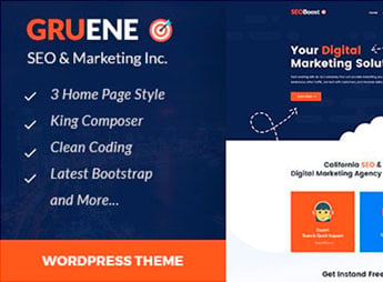 Gruene – Digital Marketing WordPress Theme