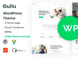 Gullu – Creative Digital Agency & Multipurpose WordPress Theme