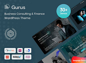 Gurus – Business Consulting WordPress Theme