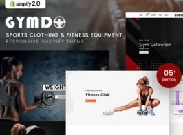 Gymdo – Sports Clothing & Fitness Equipment Shopify Theme