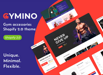 Gymino – Gym Accessories & Equipment Shopify Theme