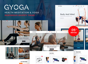 Gyoga – Health Meditation & Yoga Shopify Theme