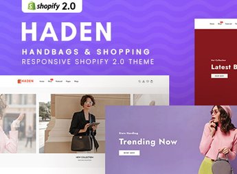 Haden – HandBags & Shopping Responsive Shopify 2.0 Theme