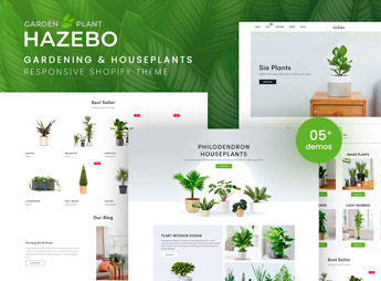 Hazebo – Gardening & Houseplants Shopify Theme