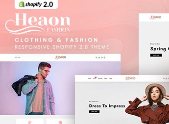 Heaon – Clothing & Fashion Responsive Shopify 2.0 Theme