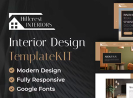 Hillcrest – Interior Design Elementor Template Kit