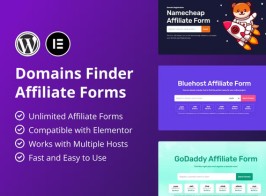 Hosting Domains Finder – Affiliate Forms