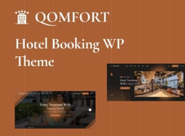 Qomfort – Hotel Booking WordPress Theme