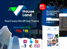 Houseland – Real Estate WordPress Theme