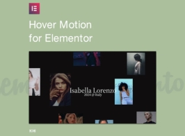 On-Hover Motion Grids for Elementor