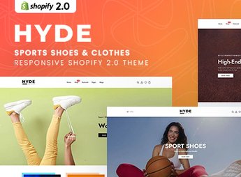 Hyde – Running Shoes, Sports Shoes & Clothes Shopify 2.0 Theme