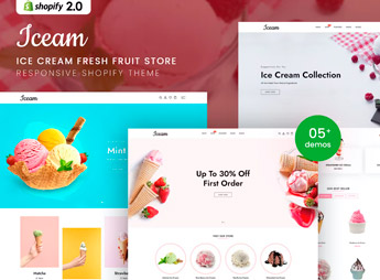 Iceam – Ice Cream Shop Shopify 2.0 Theme