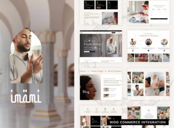 Imami – Islamic Center Mosque Elementor Pro Template Kit