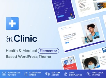 InClinic – Healthcare & Medical WordPress Theme