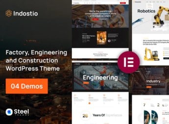 Indostio – Factory and Manufacturing WordPress Theme