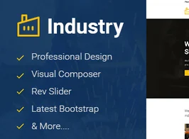 Industry – Factory Business WordPress Theme