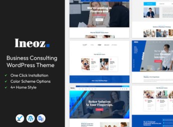 Ineoz – Business Consulting WordPress Theme