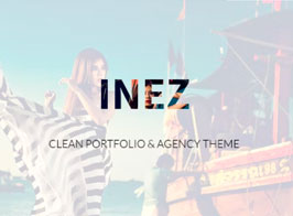 Inez – Clean Portfolio & Agency Theme
