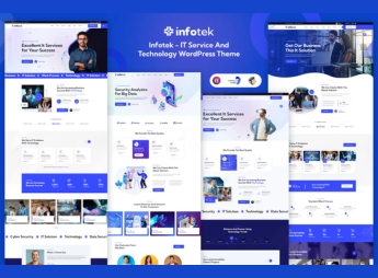 Infotek – IT Service And Technology WordPress Theme