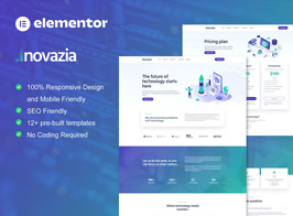 Inovazia – IT Services Elementor Pro Full Site Template Kit