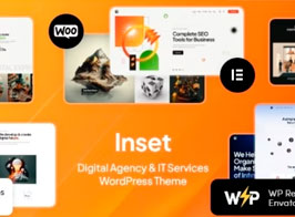 Inset – Digital Agency & IT Services WordPress Theme