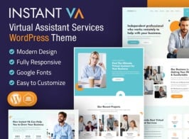 Instant VA – Virtual Assistant WordPress Theme