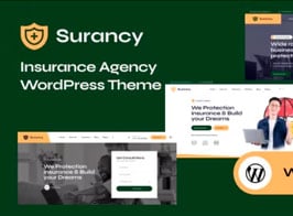 Surancy – Insurance Agency WordPress Theme