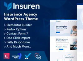 Insuren – Insurance Agency WordPress Theme