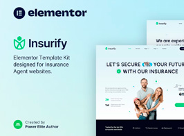 Insurify – Insurance Agent & Consulting Elementor Template Kit