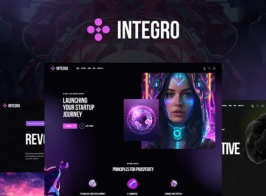 Integro — IT Services & Digital Agency WordPress Theme